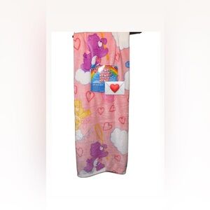Care Bears Pink and Purple Blanket